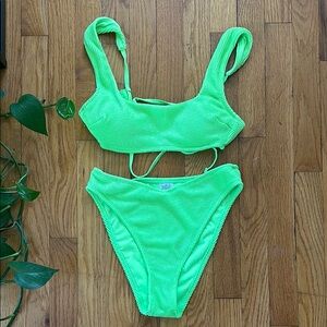 Neon Green Bikini Set